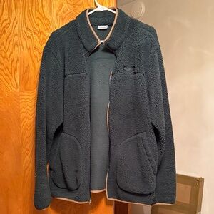 Columbia Men's Sherpa Fleece Jacket - Dark Teal